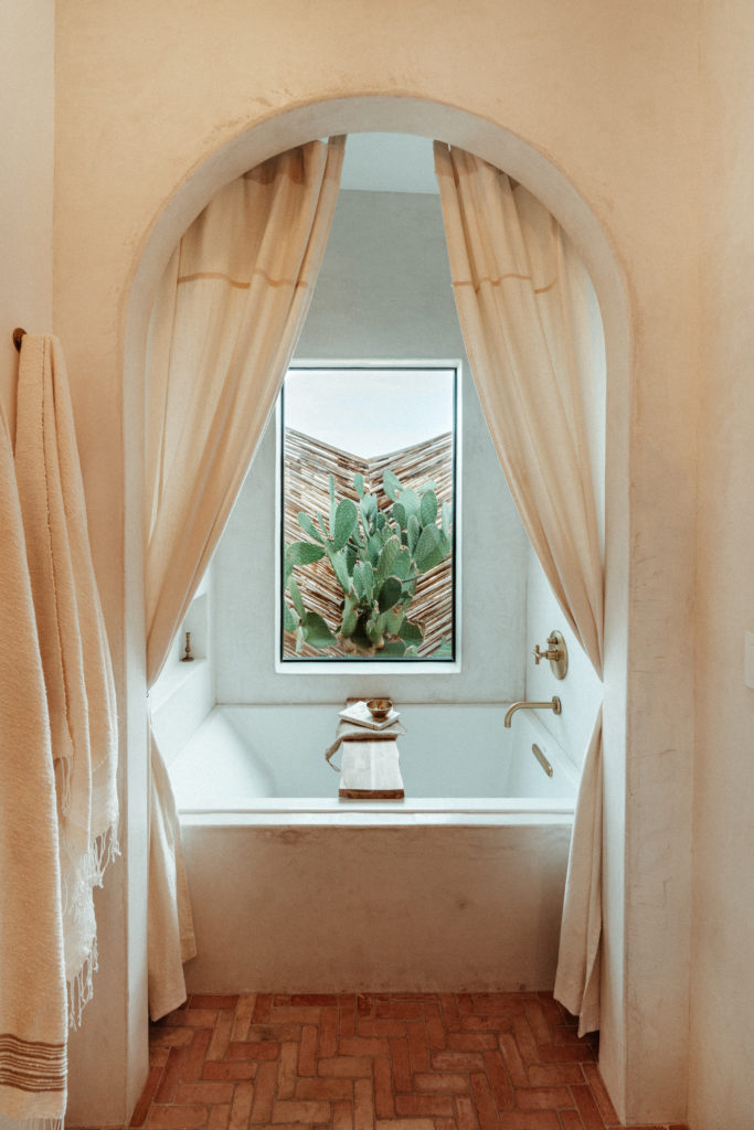 Bathroom in Joshua Tree Desert Wild Airbnb