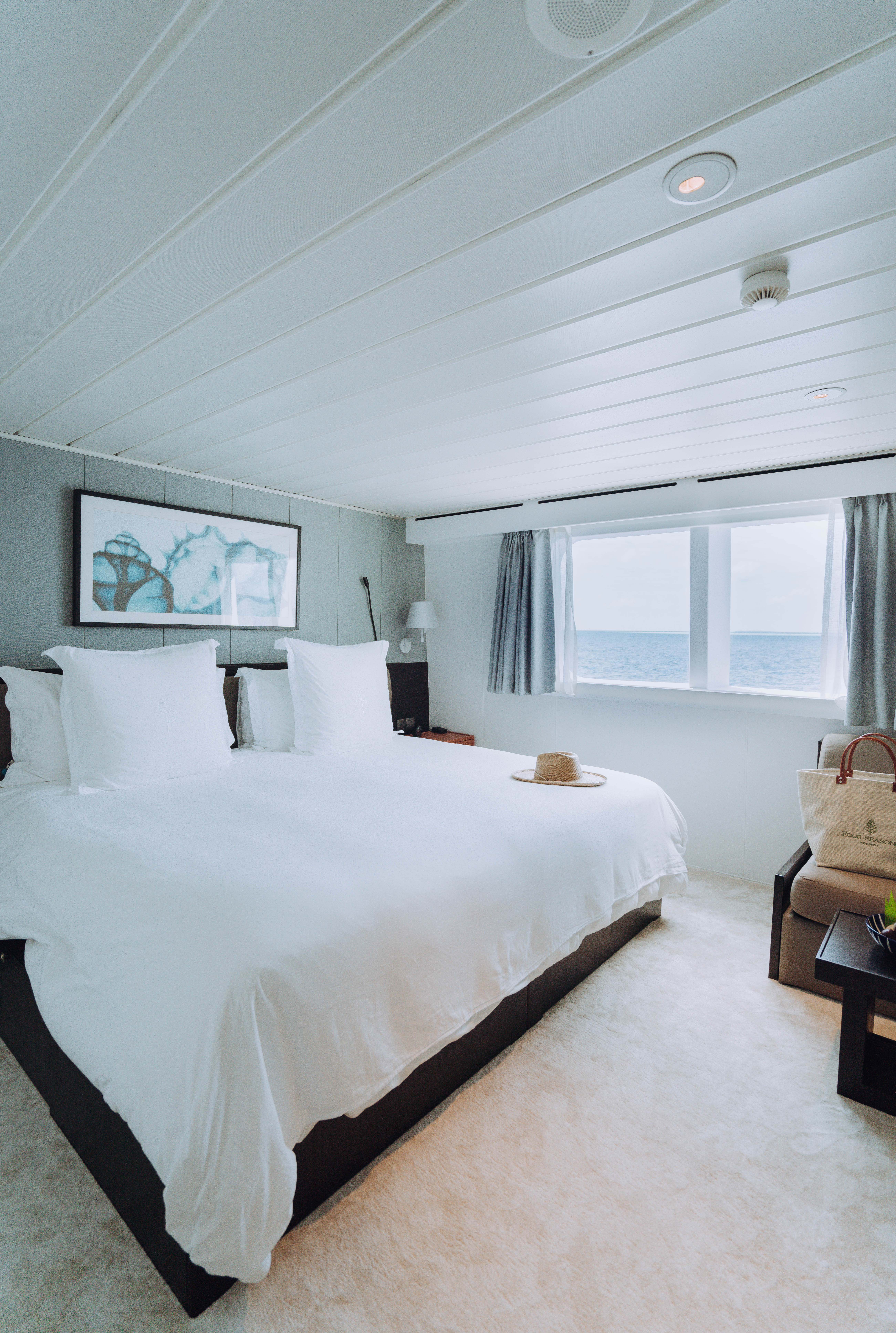 Guest room on Four Seasons Cruise