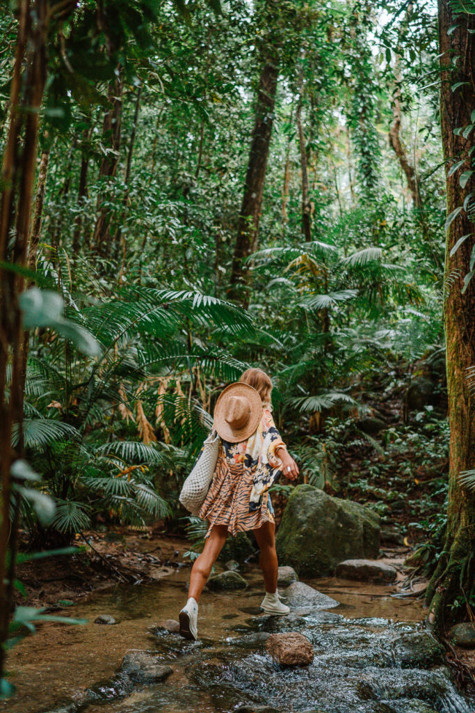 Sarah in Daintree Rainforest