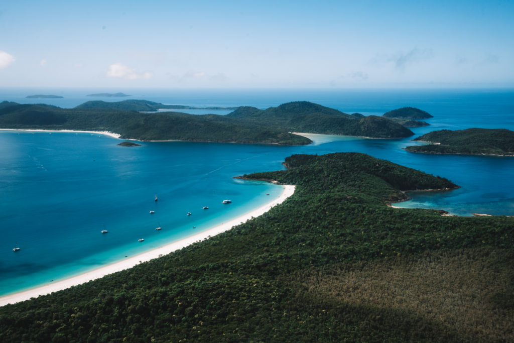 Hill inlet lookout whitsundays