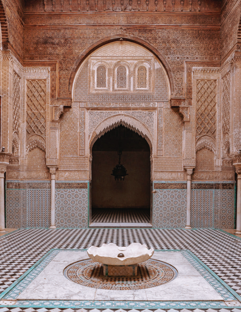 Moroccan palace image - Salty Luxe print