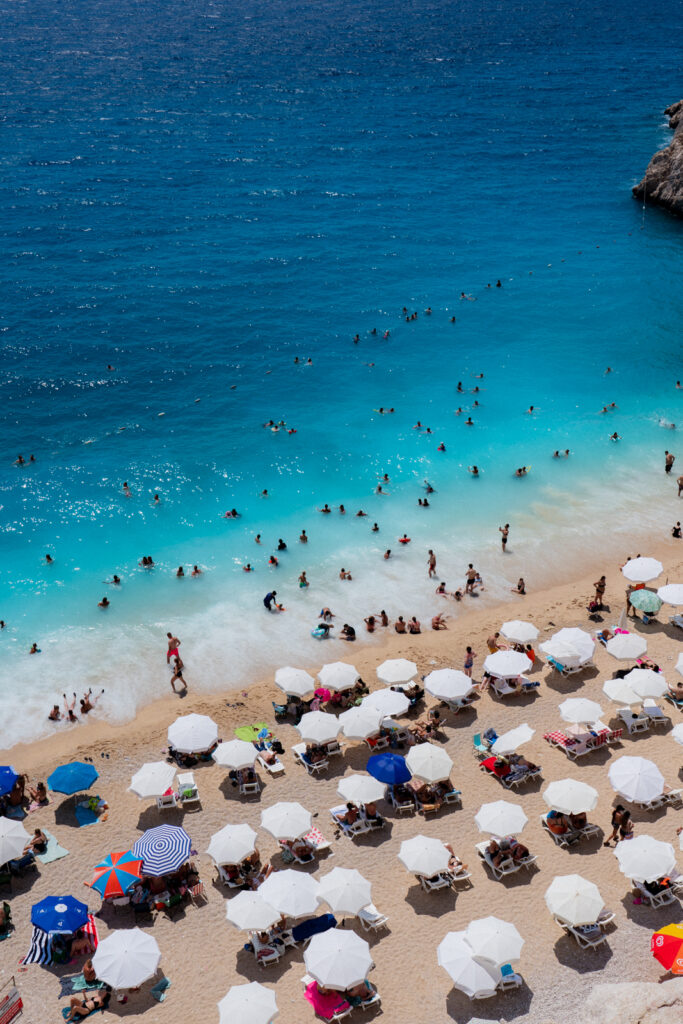 kaputas beach is one of the best beaches on the turkish turquoise coast