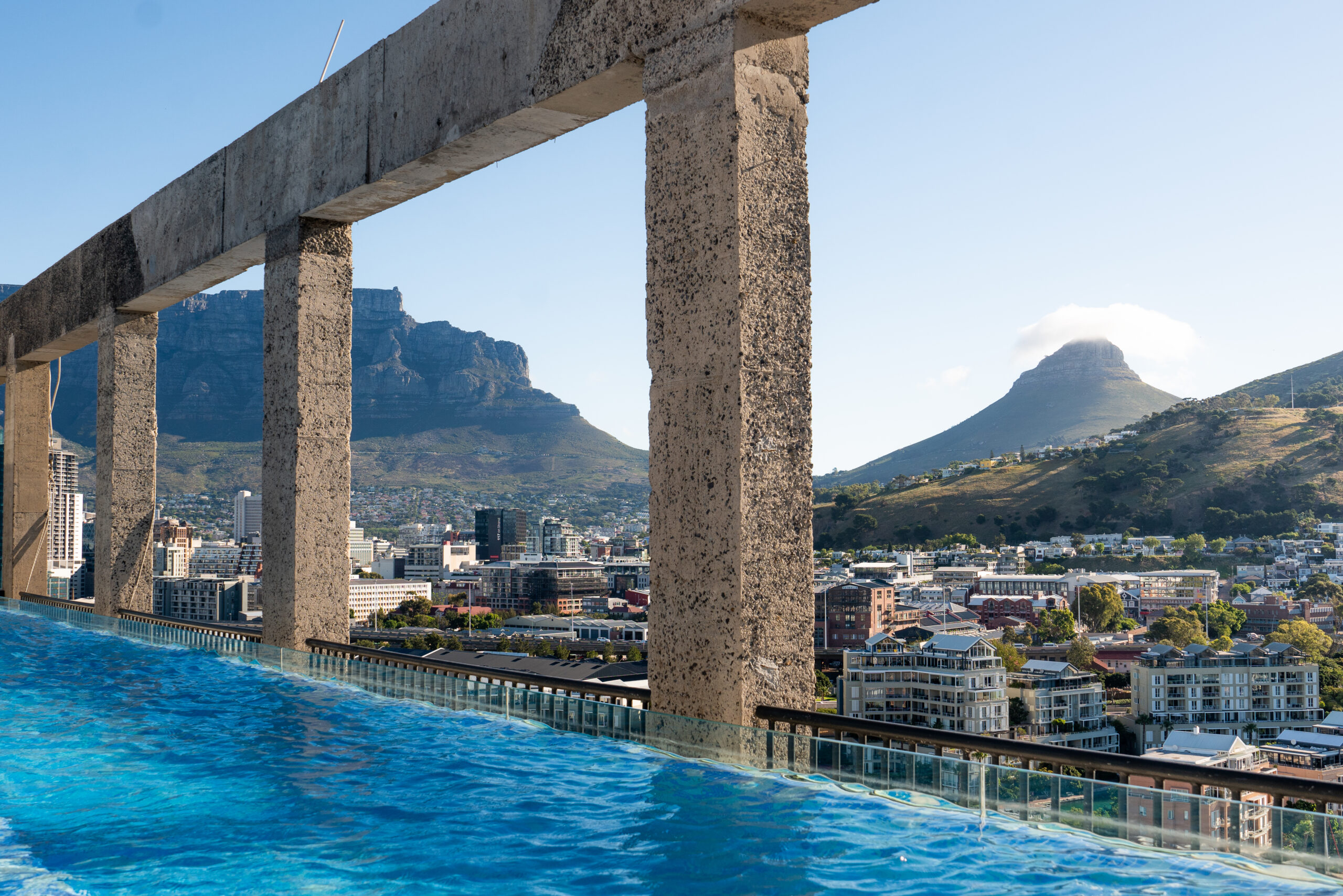 Pool at the Silo Hotel Cape Town