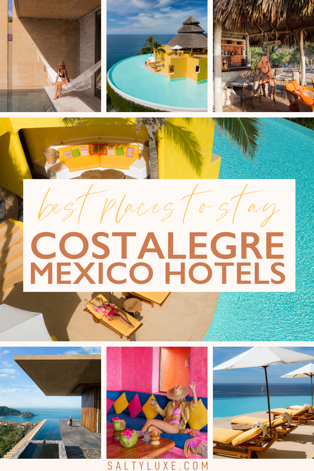 best places to stay, costalegre mexico hotels with images of four seasons tamarindo, las alamandas, las rosadas, and costa careyes