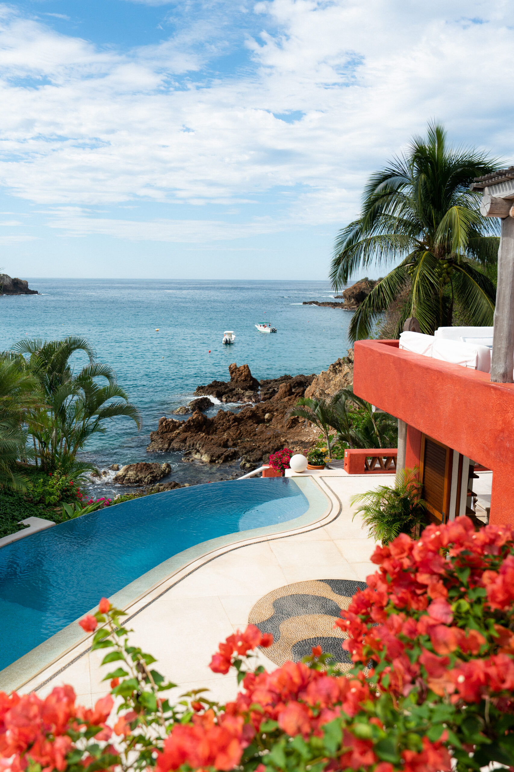 pool at careyes, one of the best hotels in costalegre mexico