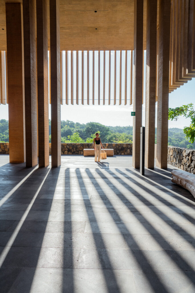 salty luxe walking through the shadows at four seasons tamarindo