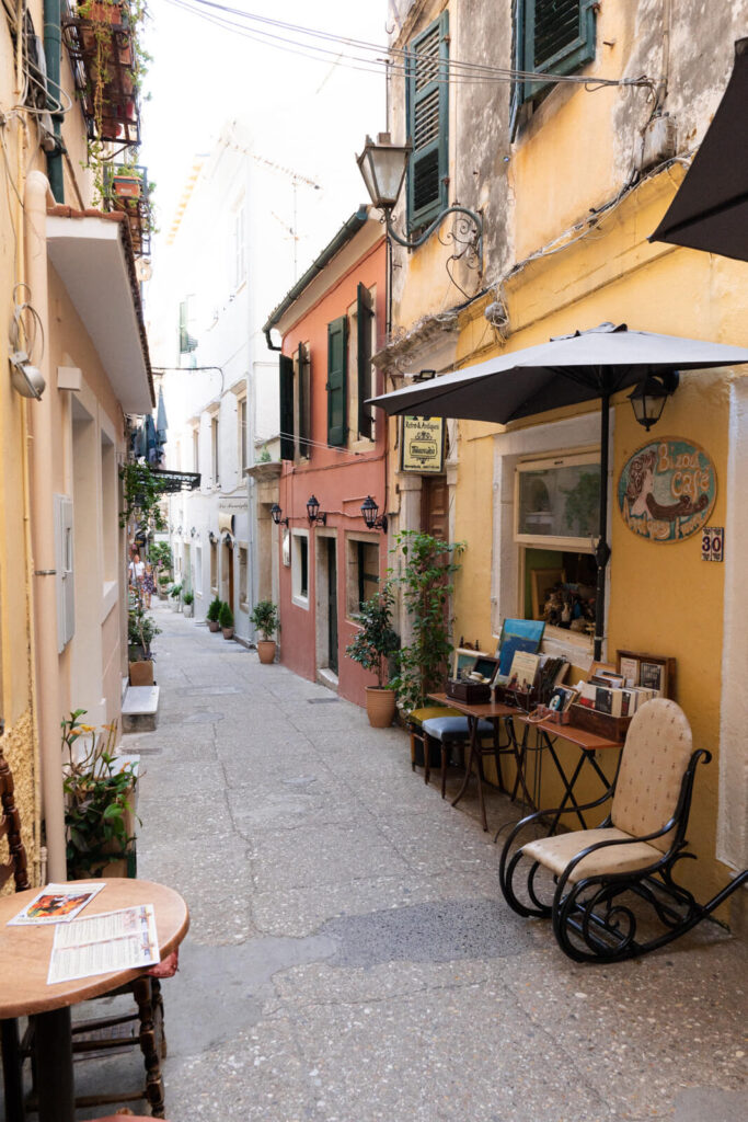 Old Town Corfu is one of the best things to do in Corfu