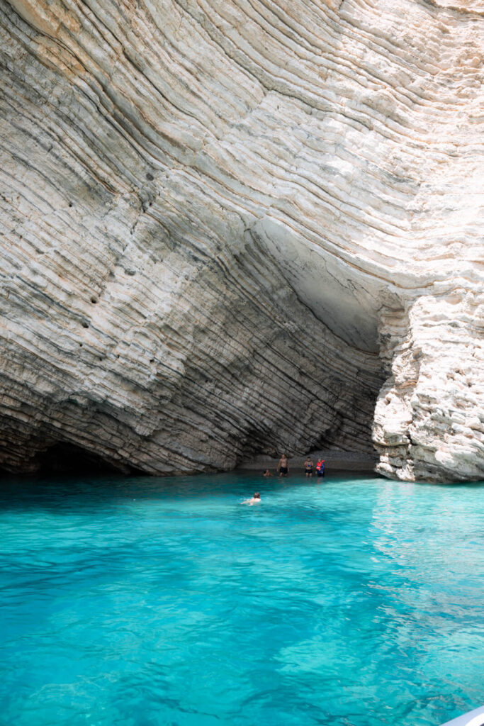 Paradise Beach Corfu blue water