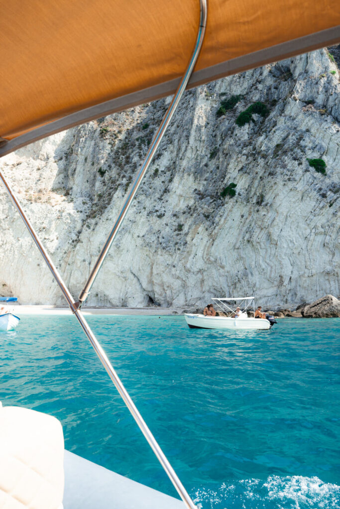 boat tour in Corfu